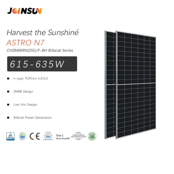 ASTRO N7 CHSM66RN(DG)/F-BH Bifacial Series